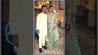 Sonam Kapoor with husband at the celebration of karwa chauth at Anil Kapoor house sonamkapoor [upl. by Euh]