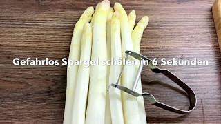 Spargel schälen in 6 Sekunden [upl. by Marlee]