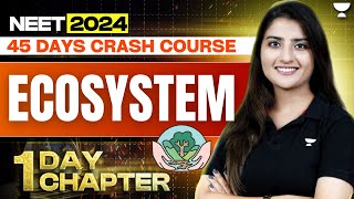 1 Day 1 Chapter Ecosystem in One Shot  45 Days Course  NEET 2024  Seep Pahuja [upl. by Reamonn]