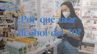 ¿Porqué usar alcohol al 70 [upl. by Avelin]