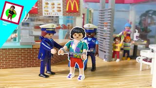 Playmobil Film quotDieb bei McDonaldsquot Familie Jansen  Kinderfilm  Kinderserie [upl. by Janka380]