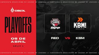 RED Kalunga x KaBuM Esports  CBLOL 2024 1ª Etapa  Playoffs [upl. by Darum664]