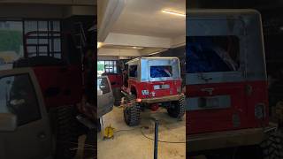 Jeep cj7 LS swap launch control [upl. by Eico]