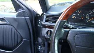 MB W124 E36 AMG start [upl. by Hcra]