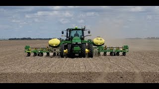 Stadler Farms Seed Corn Planting 2017 [upl. by Vonni42]