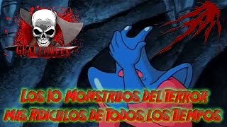 Los 10 Monstruos del Terror más Ridículos de Todos los Tiempos [upl. by Pavkovic917]