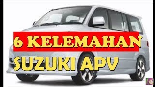 6 kelemahan suzuki apv [upl. by Fedirko849]