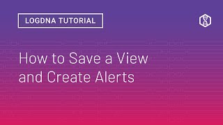 Tutorial  How to Save a View amp Attach an Alert [upl. by Ixela]