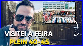 VISITEI A FEIRA PLEIN 4045 EM AMSTERDAM [upl. by Esorbma243]