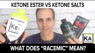 RACEMIC Ketone Salts vs Ketone Ester What is the difference [upl. by Ardath]