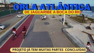 ORLA ATLÂNTICA  VEJA COMO ESTÁ FICANDO A OBRA [upl. by Natalina]