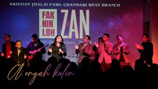 Zoramchhani Worship Team  A engah kalin  Fak Nin Loh Zan  Chanmari West Brach KTP [upl. by Essirehc]