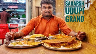 Saharsh ఉడిపి Grand  మసాలా Dosa  Steam Dosa Breakfast  Nashta  Uttapam  Pure Veg kondapur [upl. by Daron]