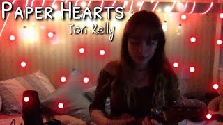 ukulele cover  paper hearts tori kelly [upl. by Lyndel]