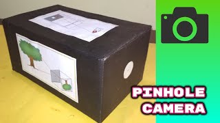 How to make a pinhole camera at home very easy wayhow make pinhole camera for school projectDIY [upl. by Enilekcaj160]