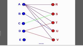 Bipartite GraphsMatching IntroTutorial 12 D1 Edexcel [upl. by Barty]