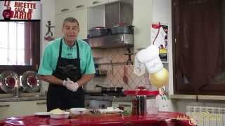 Spaghetti alla chitarra peperoni e robiola preparati da Dario con MC 163 [upl. by Lucey463]