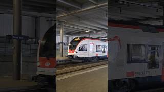 sbb cff ffs sbahn trainspotting поезд railway basel schweiz shorts yt [upl. by Eyot]