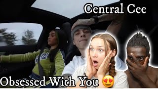 Americans Reacts 🔥 Central Cee  Obsessed With You 🥰 [upl. by Ayad]