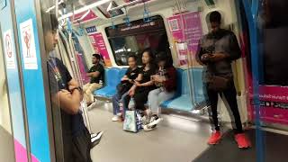 MRT Kajang Line  Siemens Inspiro Set 146AEON Bank Livery Ride  Tun Razak Exchange → Maluri [upl. by Jarnagin]