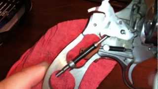 Quick tip Taurus 605 357 magnum revolver disassembly [upl. by Aihseuqram]