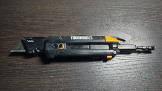 Toughbuilt Utility Knife Multi Tool 1 Week Review [upl. by Artemisa671]