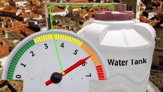 How to Make A Simple Water Level IndicatorNon Electric [upl. by Joacima]