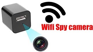 Wifi Spy Camera  USB Charger  Time2techreview [upl. by Hillinck]