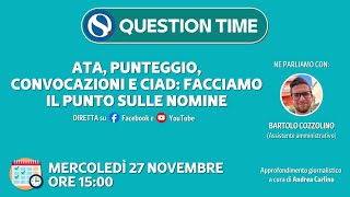 ATA punteggio convocazioni e CIAD facciamo il punto sulle nomine [upl. by Niraa]