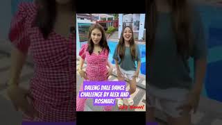 DALENG DALE DANCE CHALLENGE BY ALEX AND ROSMARshortsviralvideos dance challengealexrosmar [upl. by Maribeth]