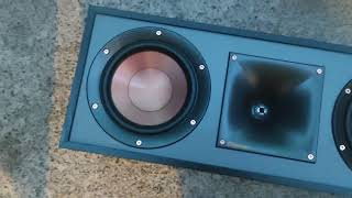 Klipsch R52C Upgrading A JBL Loft 20 Center Channel Speaker  Woot Open Box Condition Review [upl. by Ahsemak533]