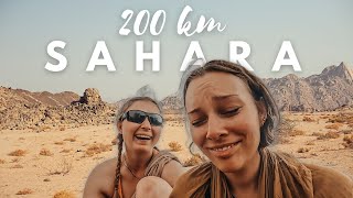 10 Tage durch die WÜSTE  Abenteuer SAHARA mit WANDERMUT  Teil 1 [upl. by Rana]