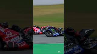 Quartararos dramatic race  2022 CatalanGP [upl. by Ahsatniuq]