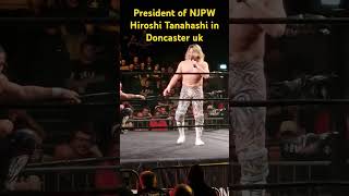 NJPW President Hiroshi Tanahasi gives speech in Doncaster UK at Rev Pro Global Wars njpw njpwworld [upl. by Schubert]