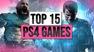 Die 15 BESTEN PS4 Spiele [upl. by Ulysses]