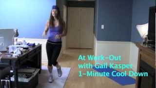 10Minute Full Body At WorkOut With Gail Kasper  Burn Fat And Calories At Work [upl. by Assenej499]