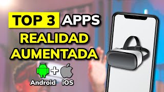 🥇 3 Mejores APPS de REALIDAD AUMENTADA en 2024 Android  iOS [upl. by Nerland]