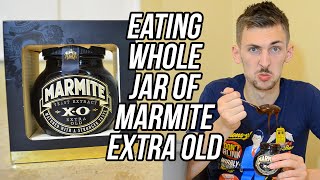 Eating Whole Jar Of Marmite XO Extra Old Challenge  WheresMyChallenge [upl. by Eelan335]