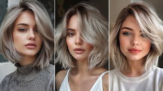 Bob Cut Blunt Cut Bob How To Cut The Layered Bob Haircuts And Hair Color Trends Compilation [upl. by Valdes606]