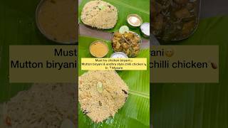 Most famous Mysore biryani mysore biryani andhra bangalore trip karnataka telugufood hyd [upl. by Nerra]