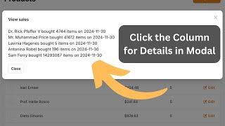 Filament Table Column Click to Show Details in Modal [upl. by Amsed511]