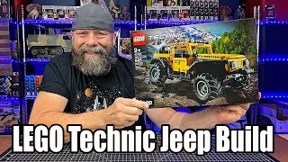 LEGO Technic Jeep Wrangler 42122 Build and Review [upl. by Florrie]