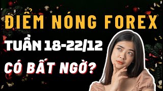 Điểm Nóng Forex Tuần 182212 ✅  Liệu Có Bất Ngờ Cuối Năm  TraderViet [upl. by Nnylf]