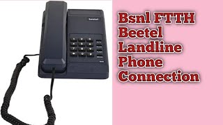 Beetel Landline phone bsnl wifi voice [upl. by Lashond]