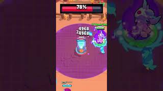 Melodie HEIST DAMAGE😳 brawlstars shorts [upl. by Leiuqese]