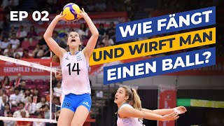 Beste Übungen um Fangen und Werfen zu perfektionieren  Internationale VolleyballAkademie EP02 [upl. by Adamina]