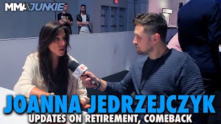 Joanna Jedrzejczyk Finally Calm After UFC Retirement Nixes Comeback Plans [upl. by Paz909]