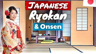 🇯🇵 LUXURY RYOKAN with PRIVATE ONSEN in Japan 🇯🇵 [upl. by Ecitnerp]