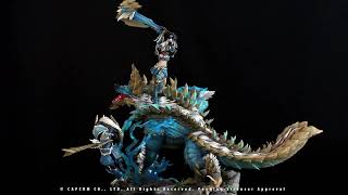 Monster Hunter  Zinogre  Electrifyng Bundle 110 Scale Diorama [upl. by Gracye]