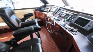 65 Hatteras Enclosed Bridge Custom 1989 [upl. by Vargas630]